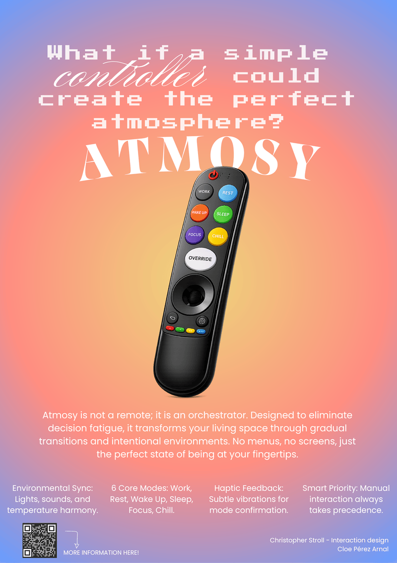 Exhibition poster by Cloe Perez Arnal