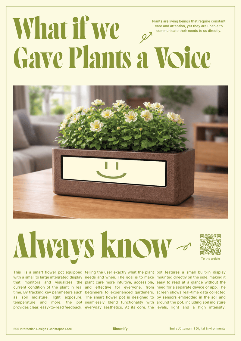 Exhibition poster by Emily Jüttemann