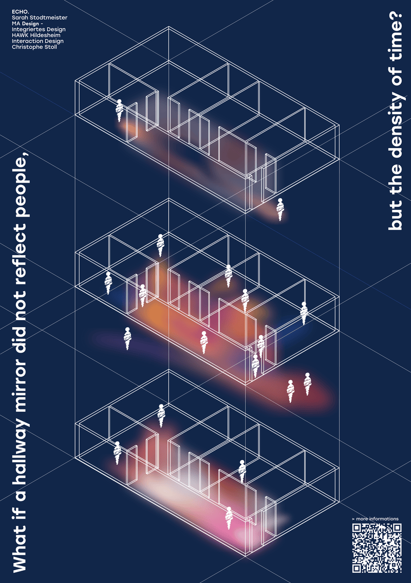 Exhibition poster by Sarah Stodtmeister