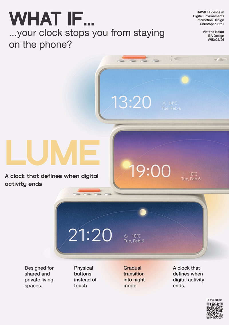 Exhibition poster by Victoria Kokot